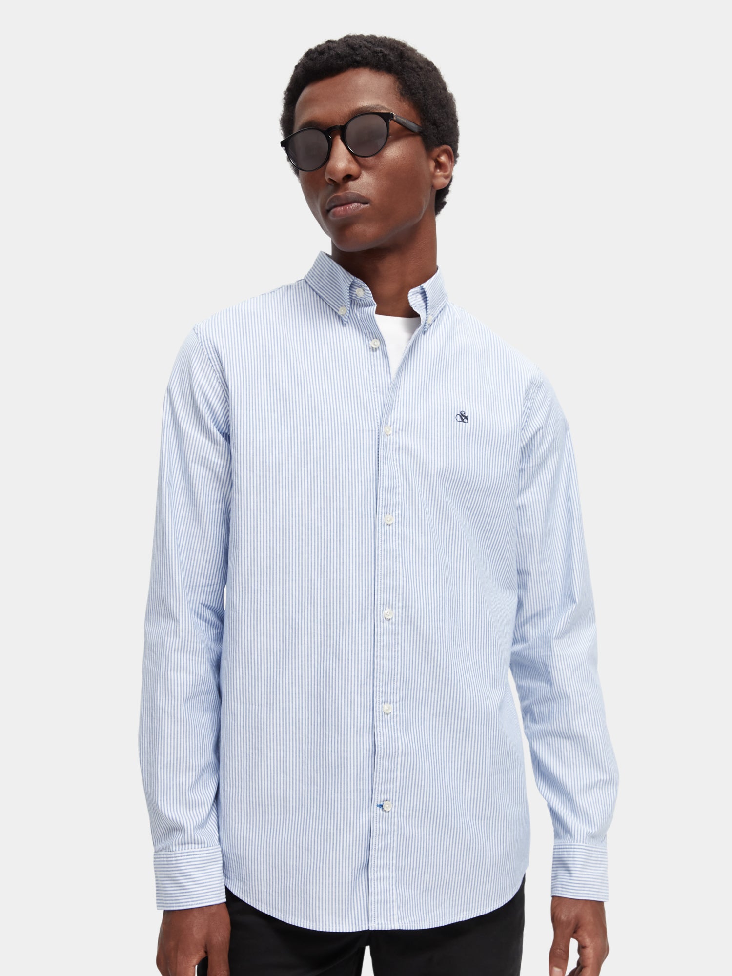 Organic cotton/elastane oxford shirt - Combo A