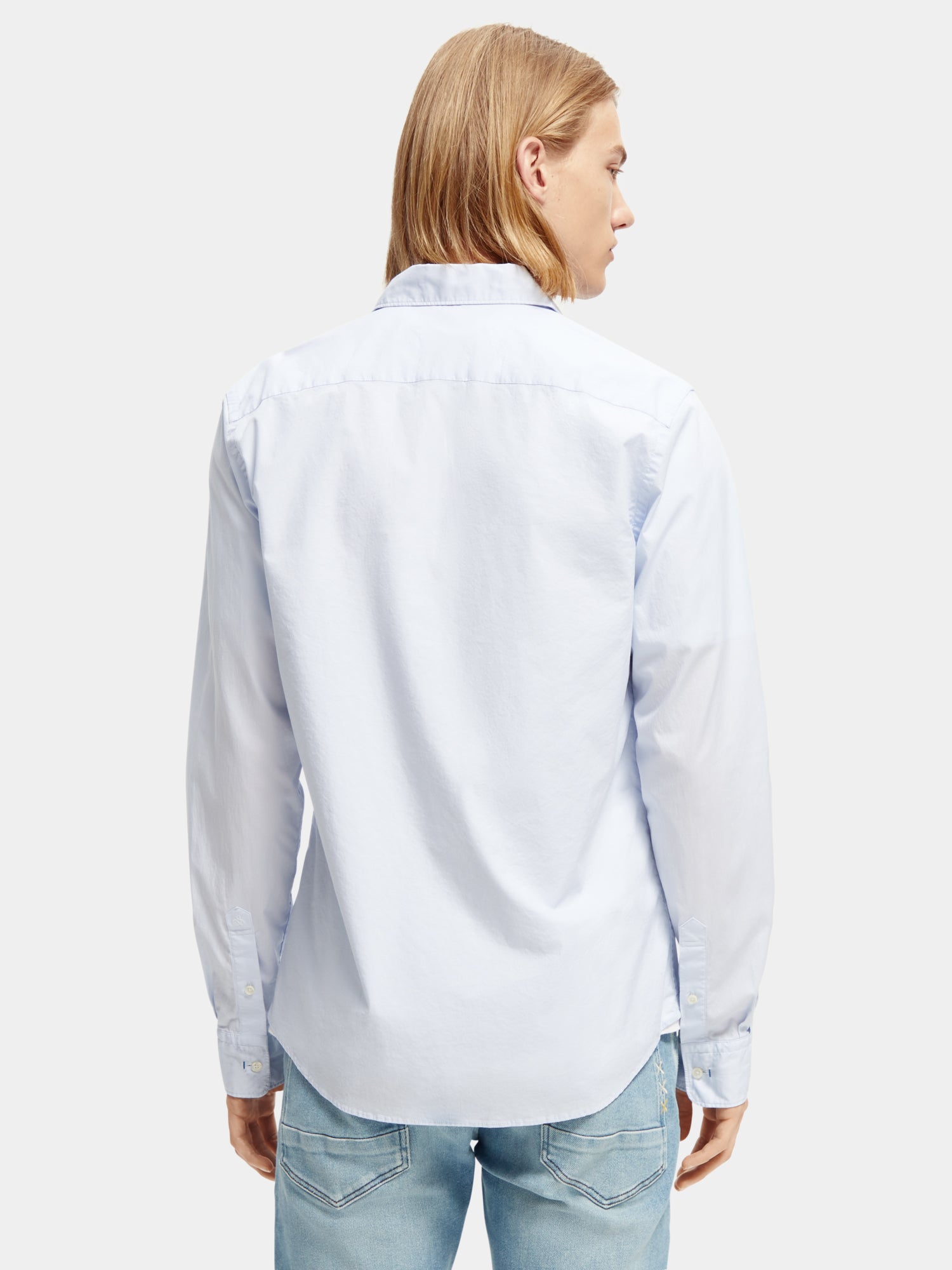 Classic men's shirt - Blue