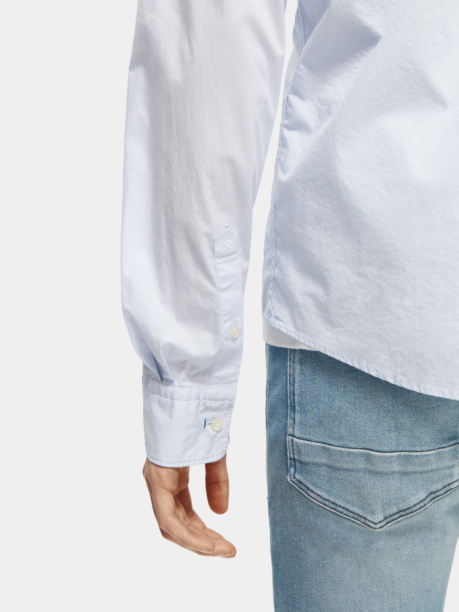 Classic men's shirt - Blue