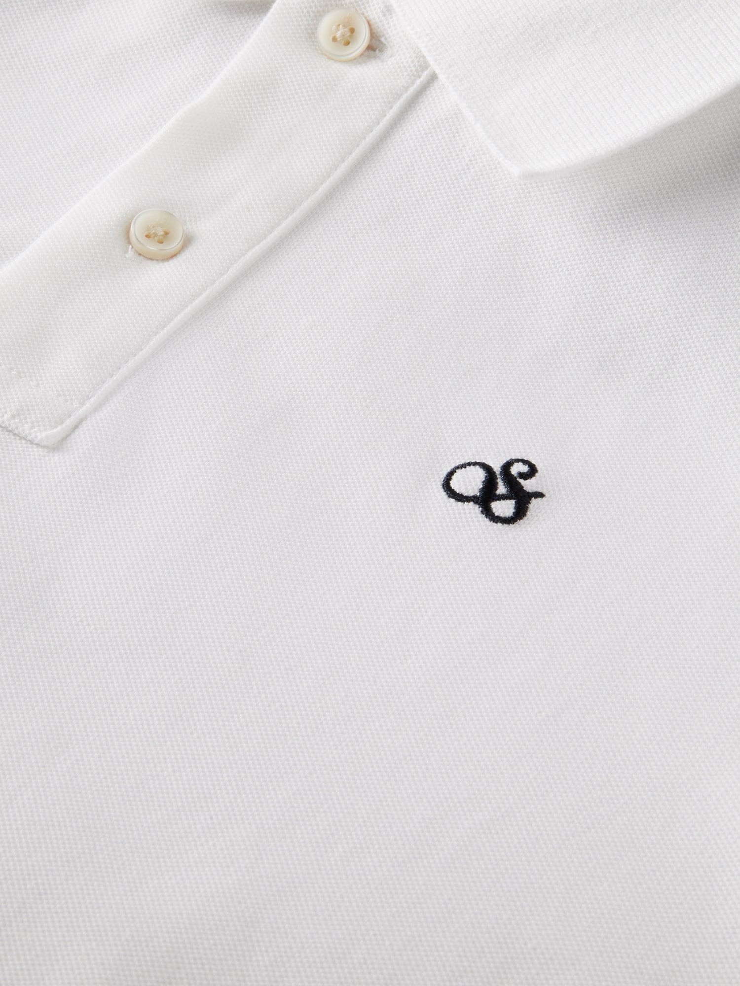 Organic cotton classic polo - White