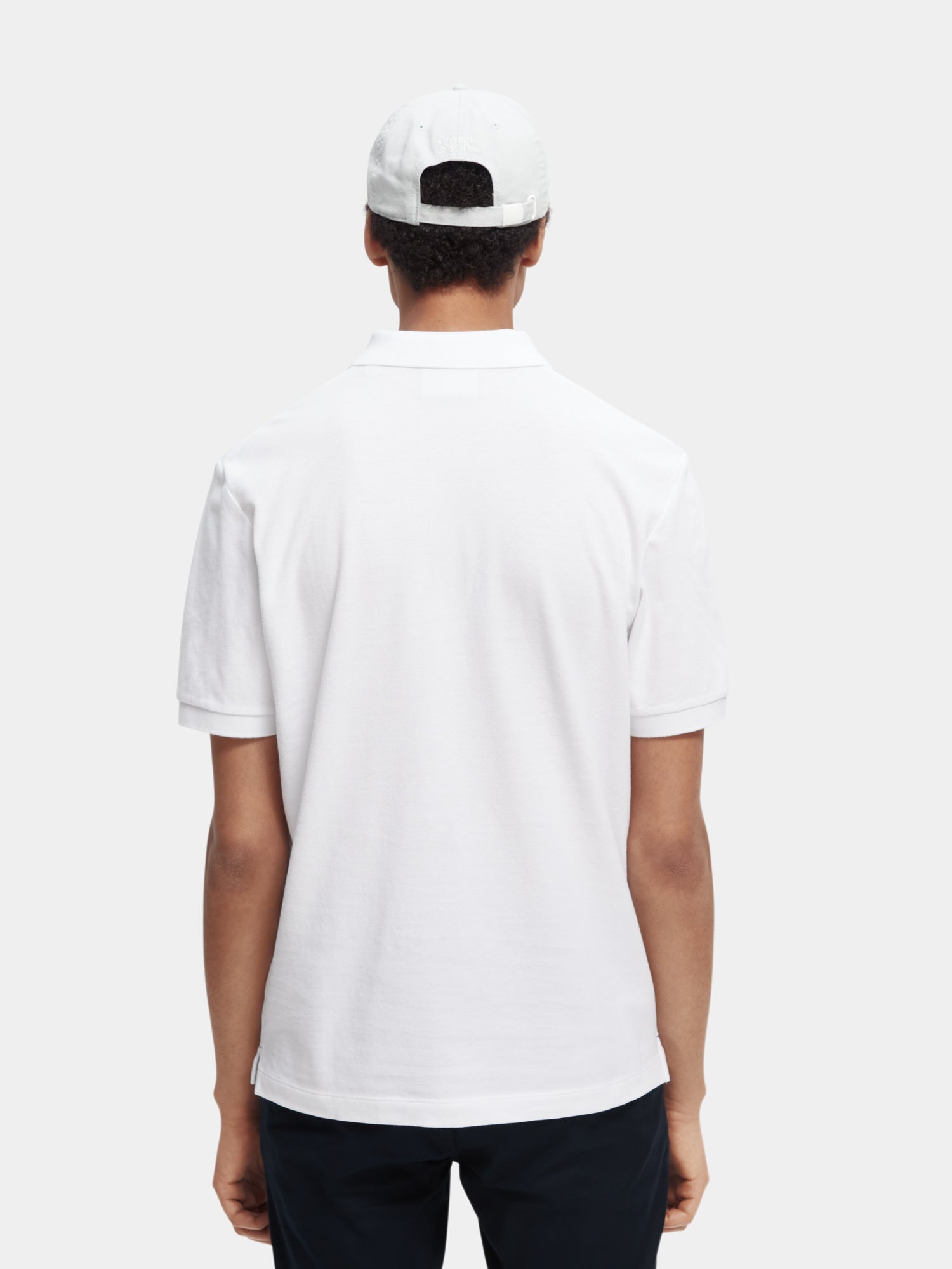 Organic cotton classic polo - White