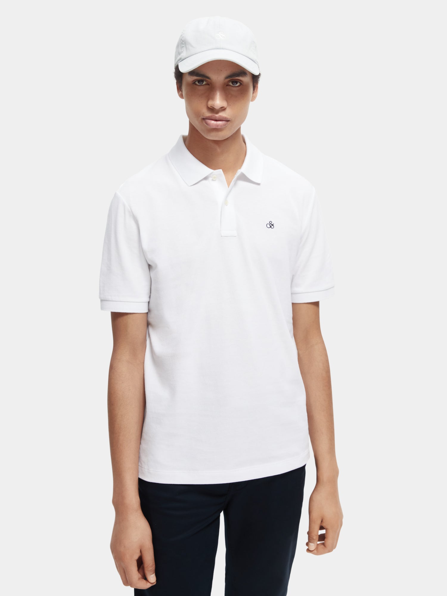 Organic cotton classic polo - White