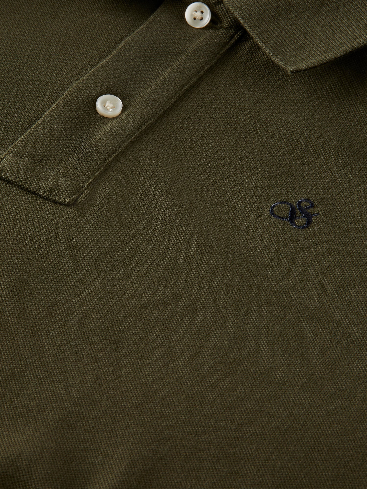 Organic cotton classic polo - Military
