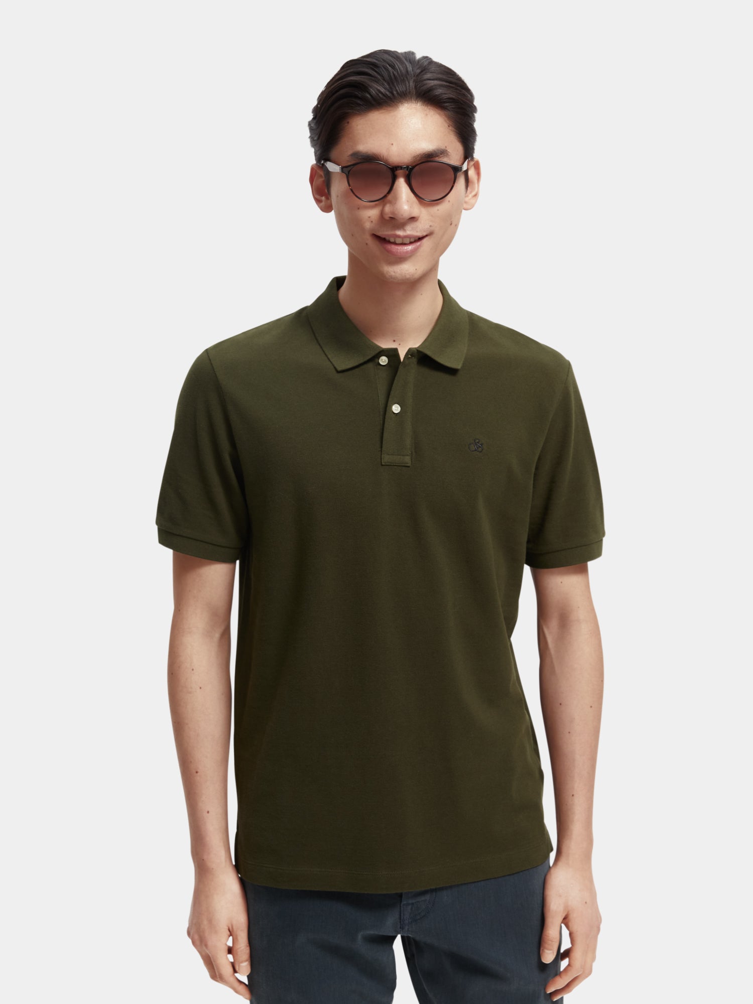 Organic cotton classic polo - Military