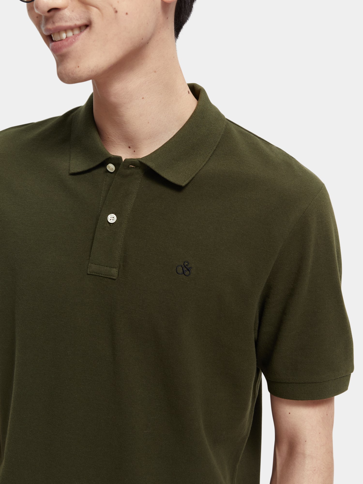 Organic cotton classic polo - Military