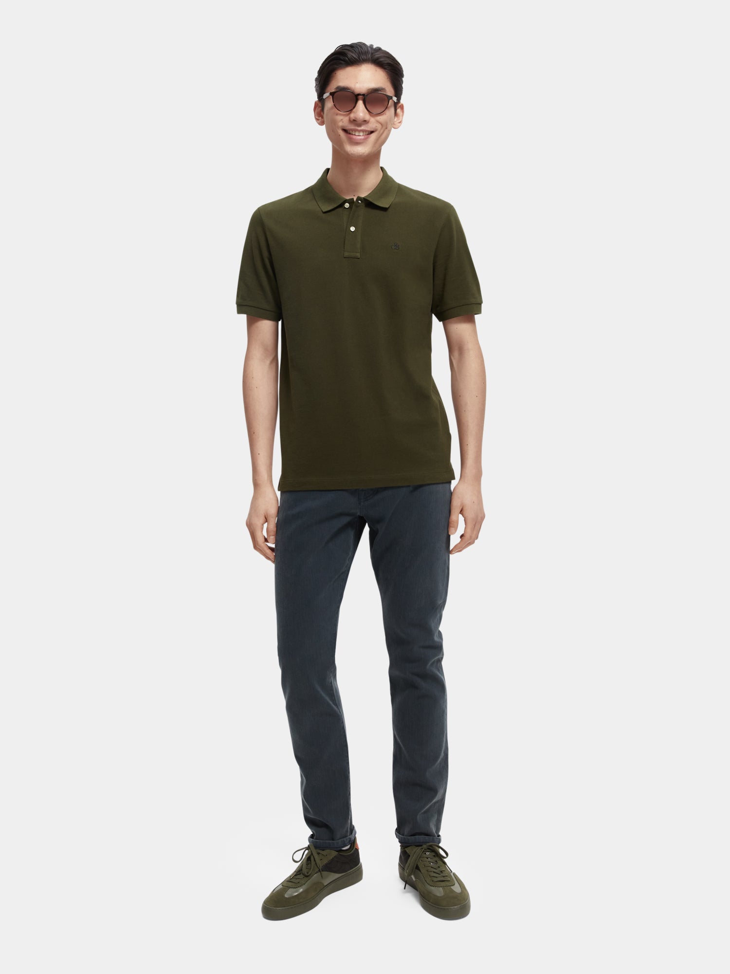 Organic cotton classic polo - Military
