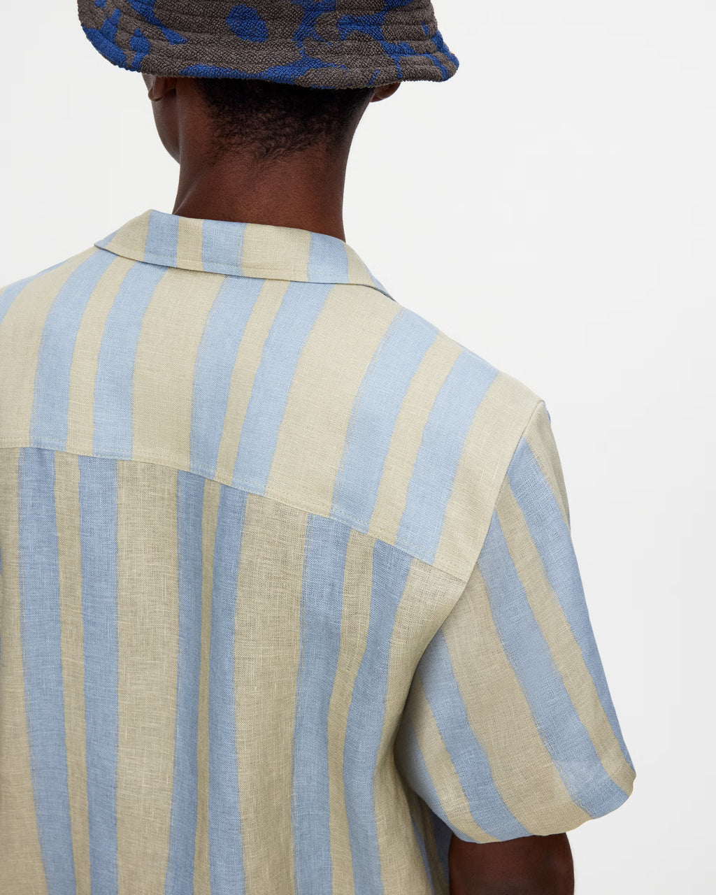 Mist Strata Cuba Linen Shirt