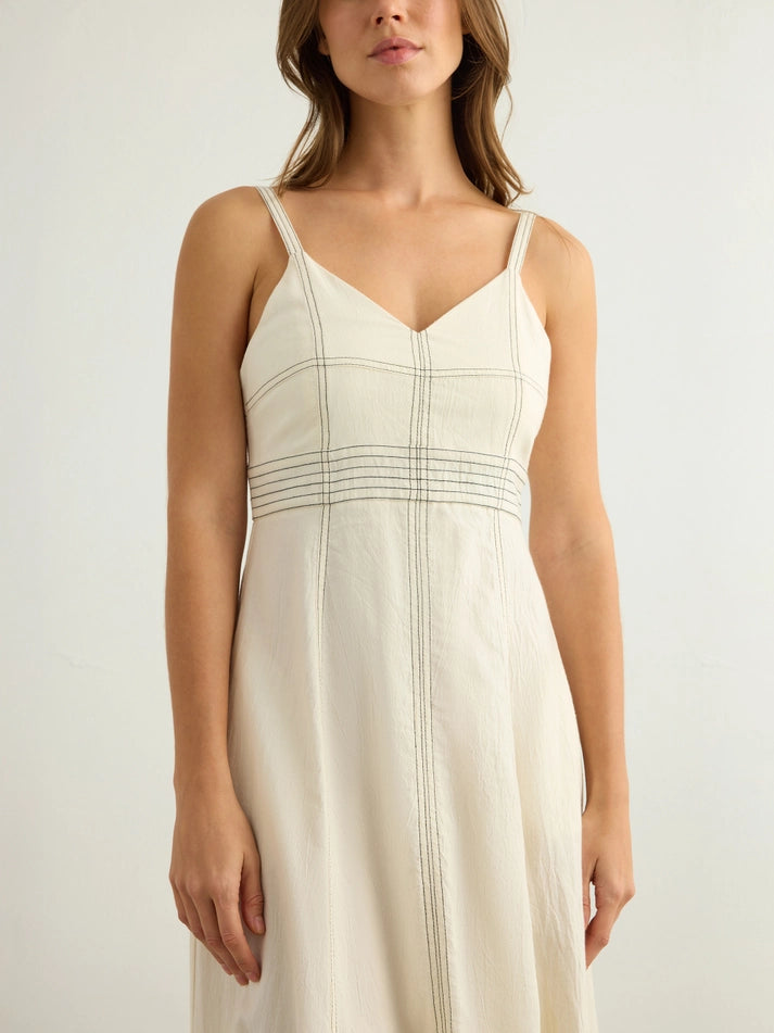 Eva Maxi Dress - Natural