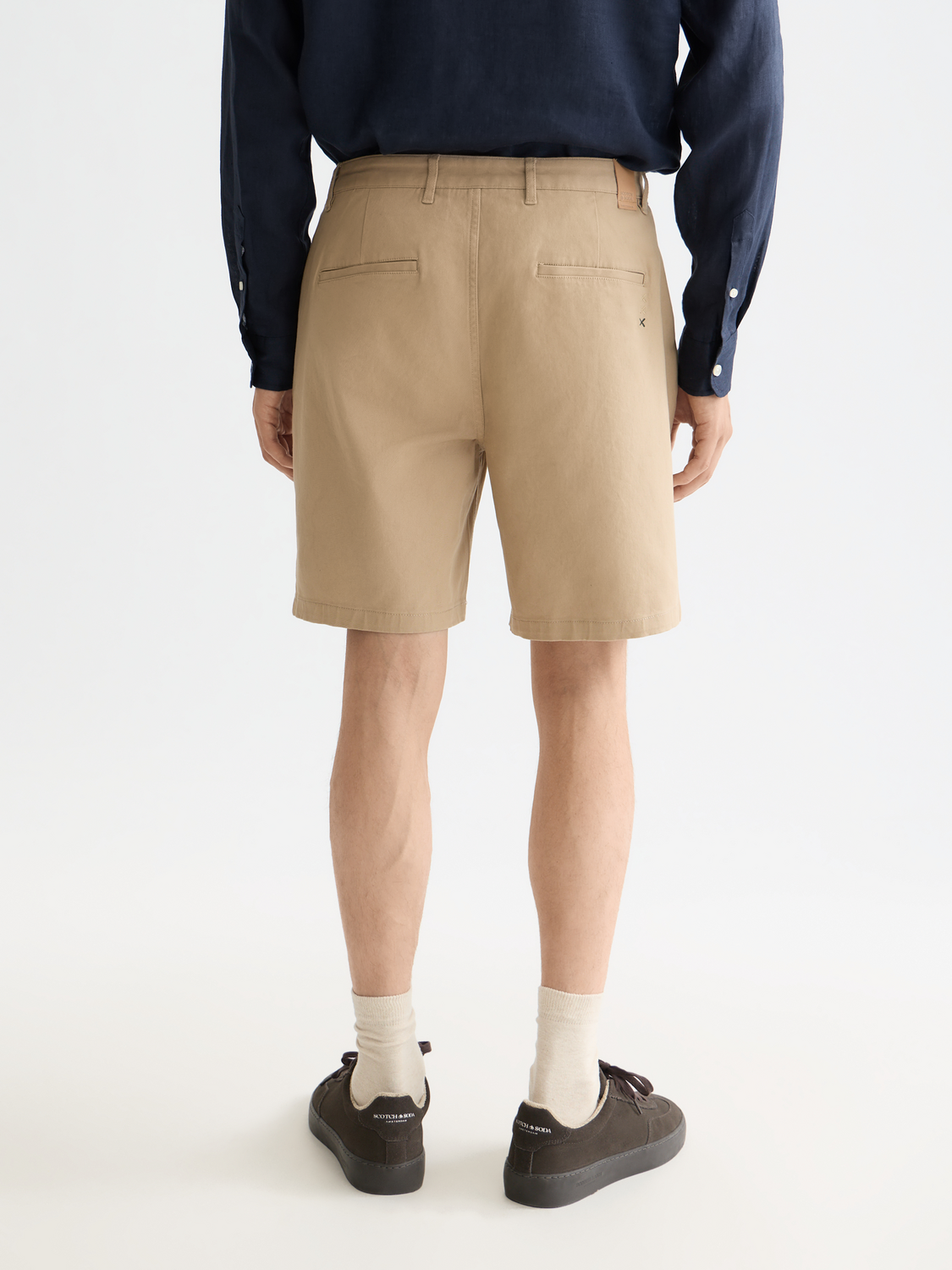CORE - Stuart twill short - 0137 Sand