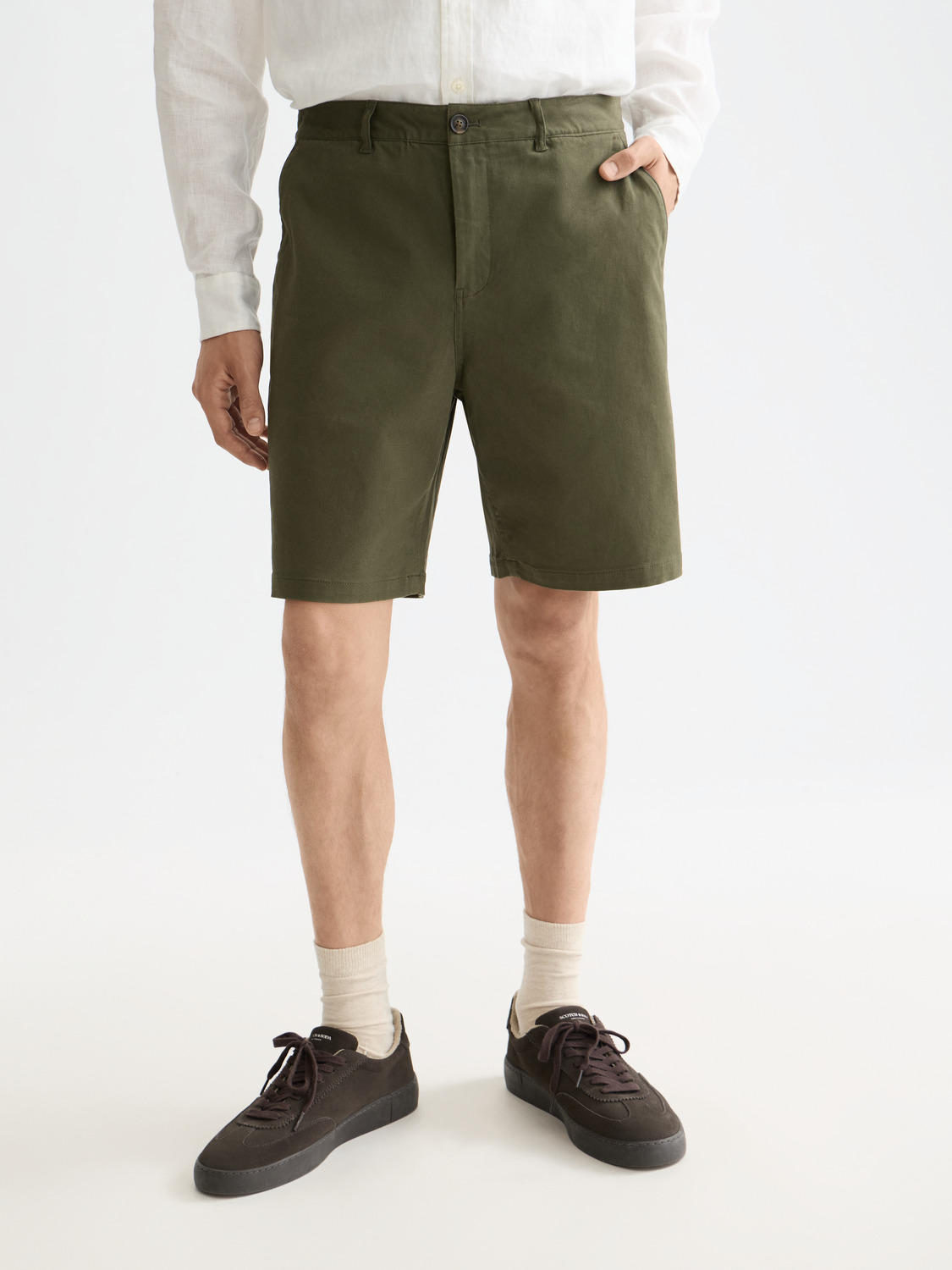 Stuart chino shorts - Khaki