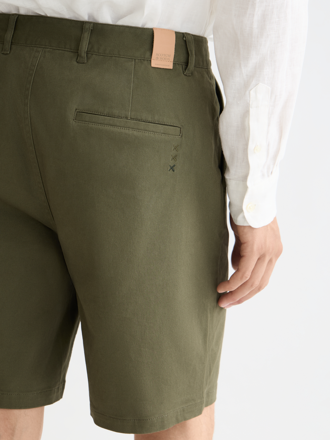 Stuart chino shorts - Khaki