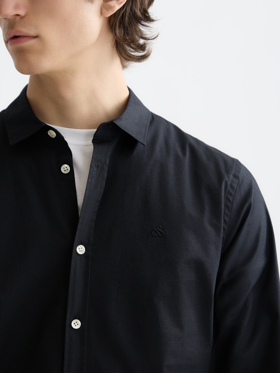 CORE - Poplin Shirt - Black