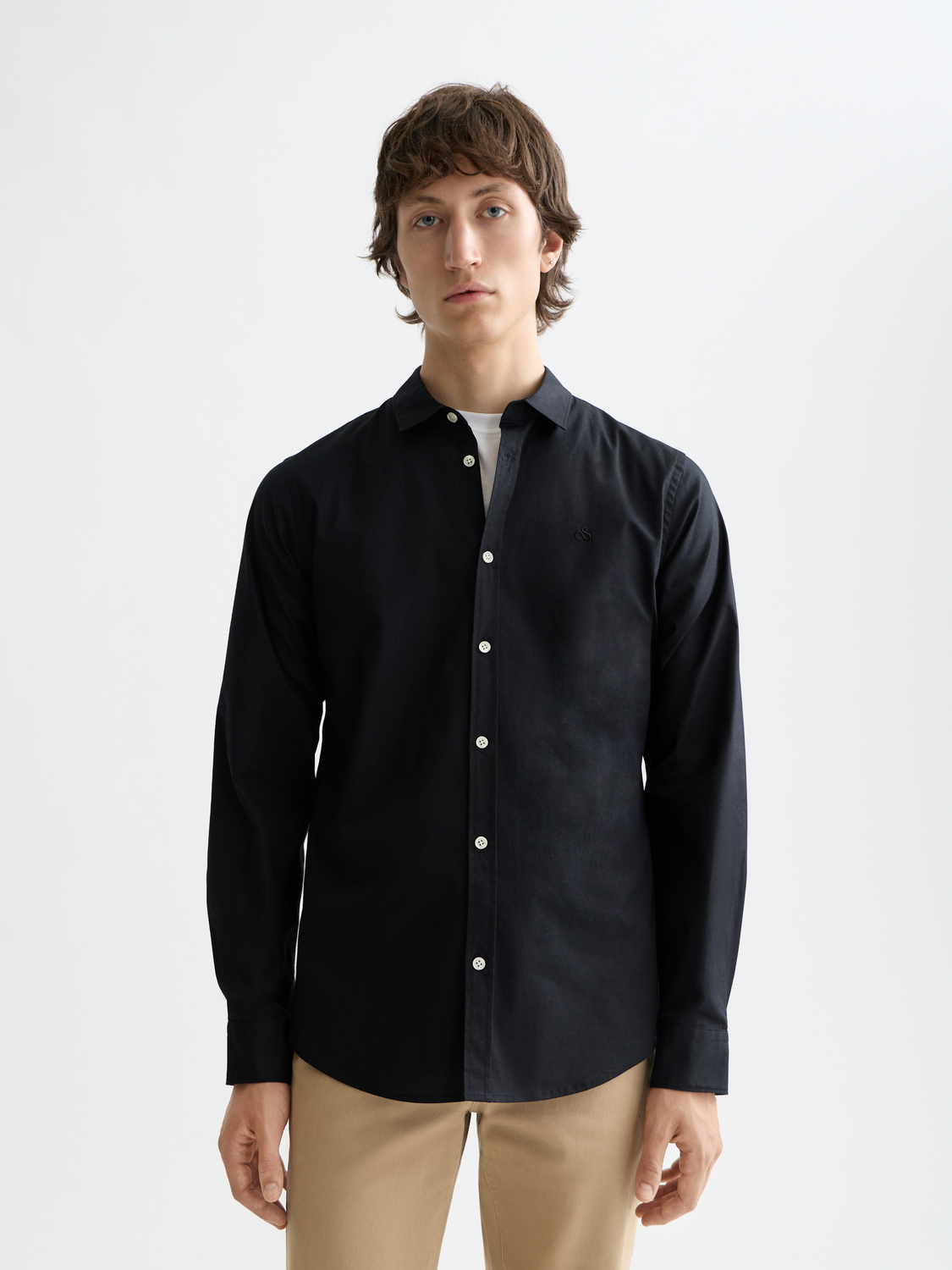 CORE - Poplin Shirt - Black