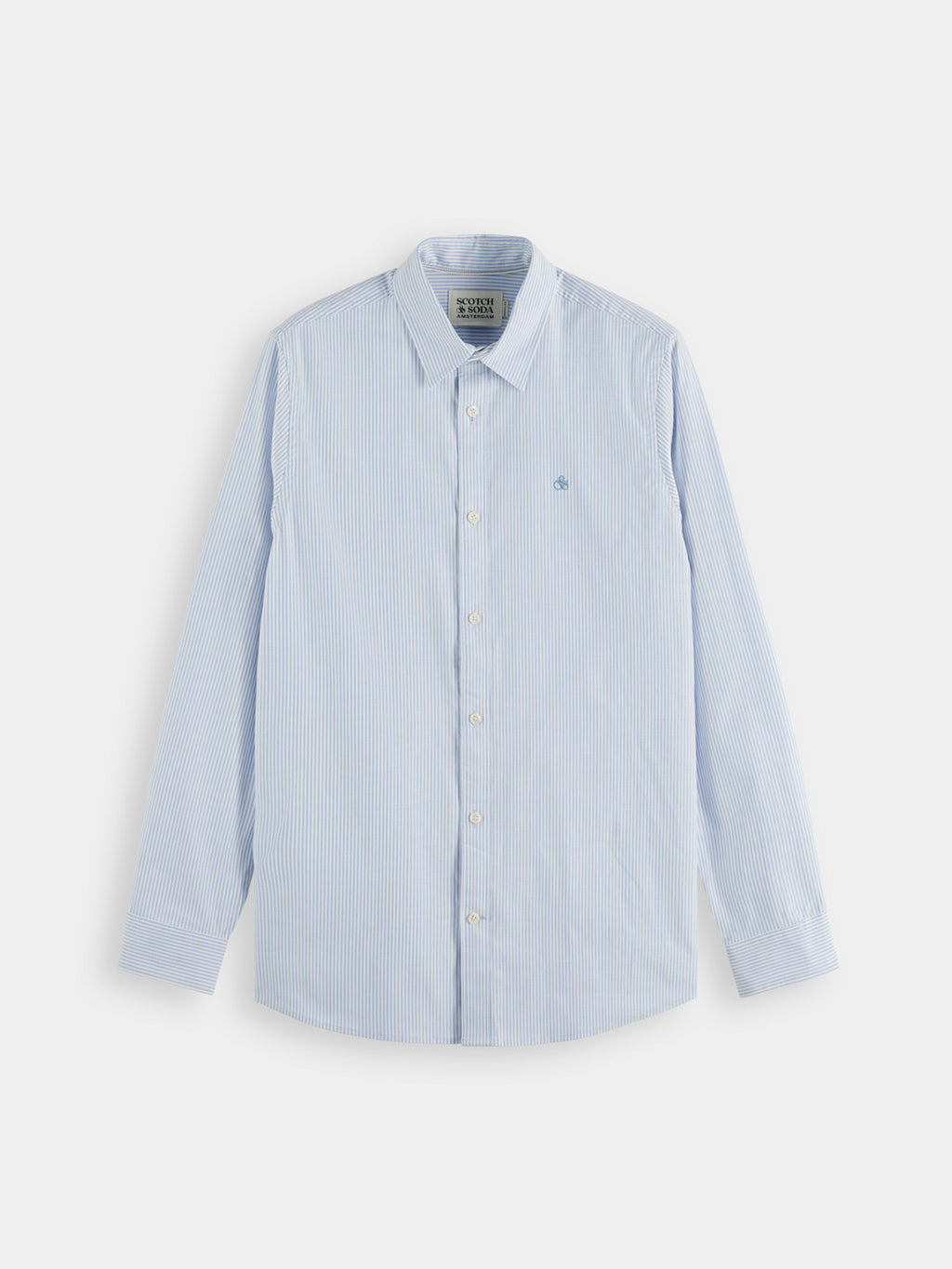 Oxford striped shirt - Blue Stripe