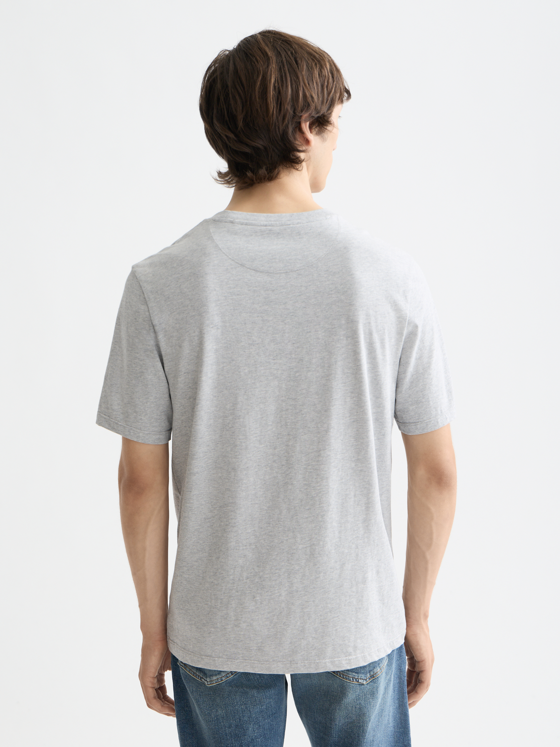 CORE - Logo T-Shirt - Grey Melange