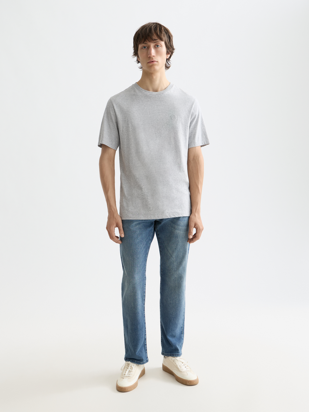 CORE - Logo T-Shirt - Grey Melange