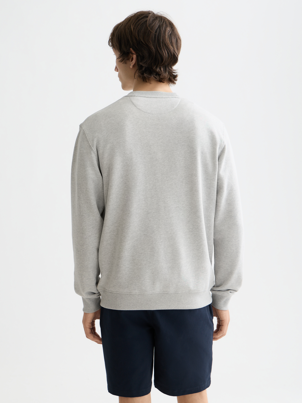 CORE - Logo Sweatshirt - Grey Melange