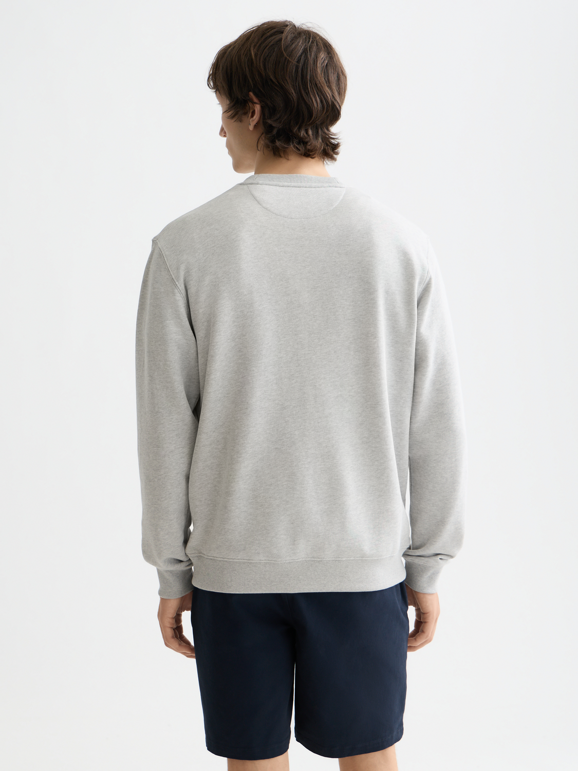 CORE - Logo Sweatshirt - Grey Melange