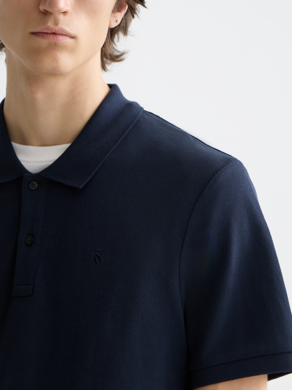 CORE - Logo Pique Polo - Night