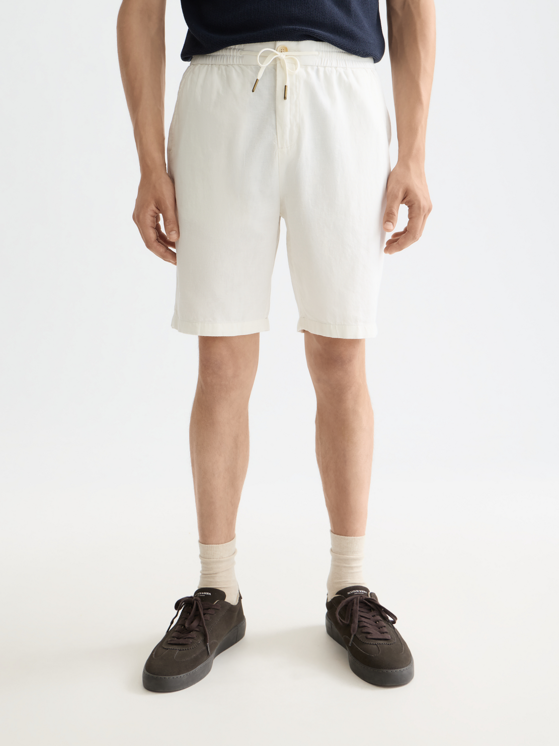 Core Fave Twill Bermuda Short - Off White