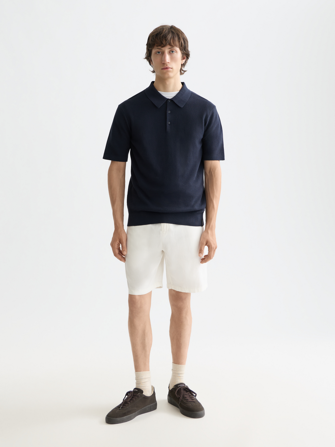 Core Fave Twill Bermuda Short - Off White