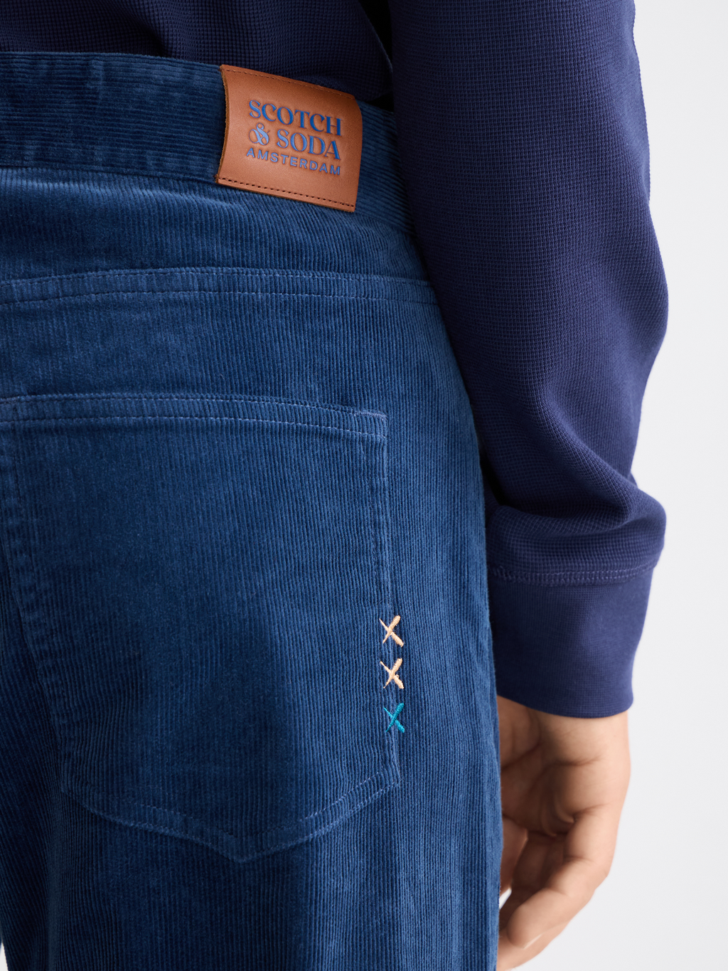 Zee straight fit pants - Insignia Blue