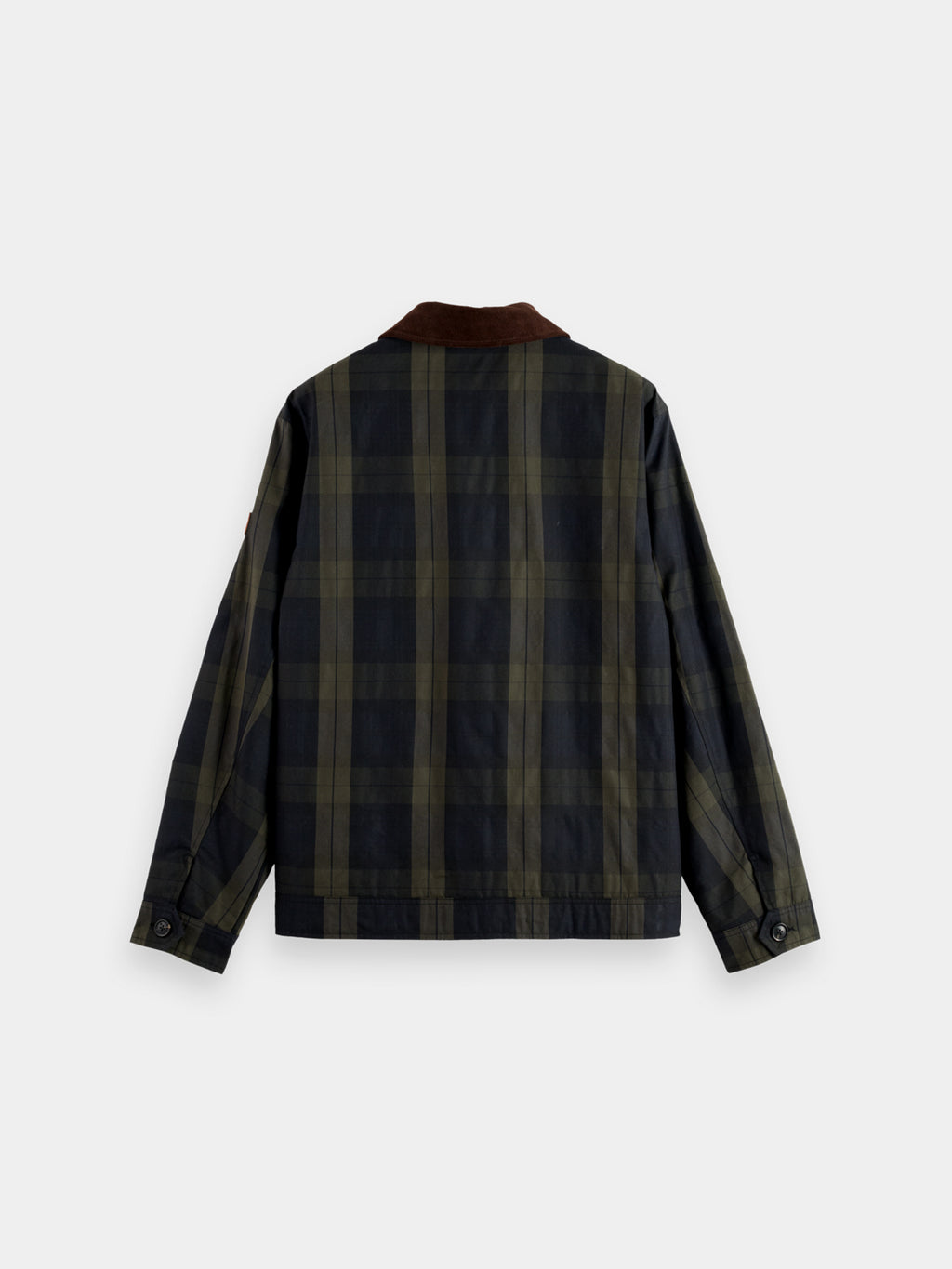 Wax cotton jacket - Blackwatch Checkzx