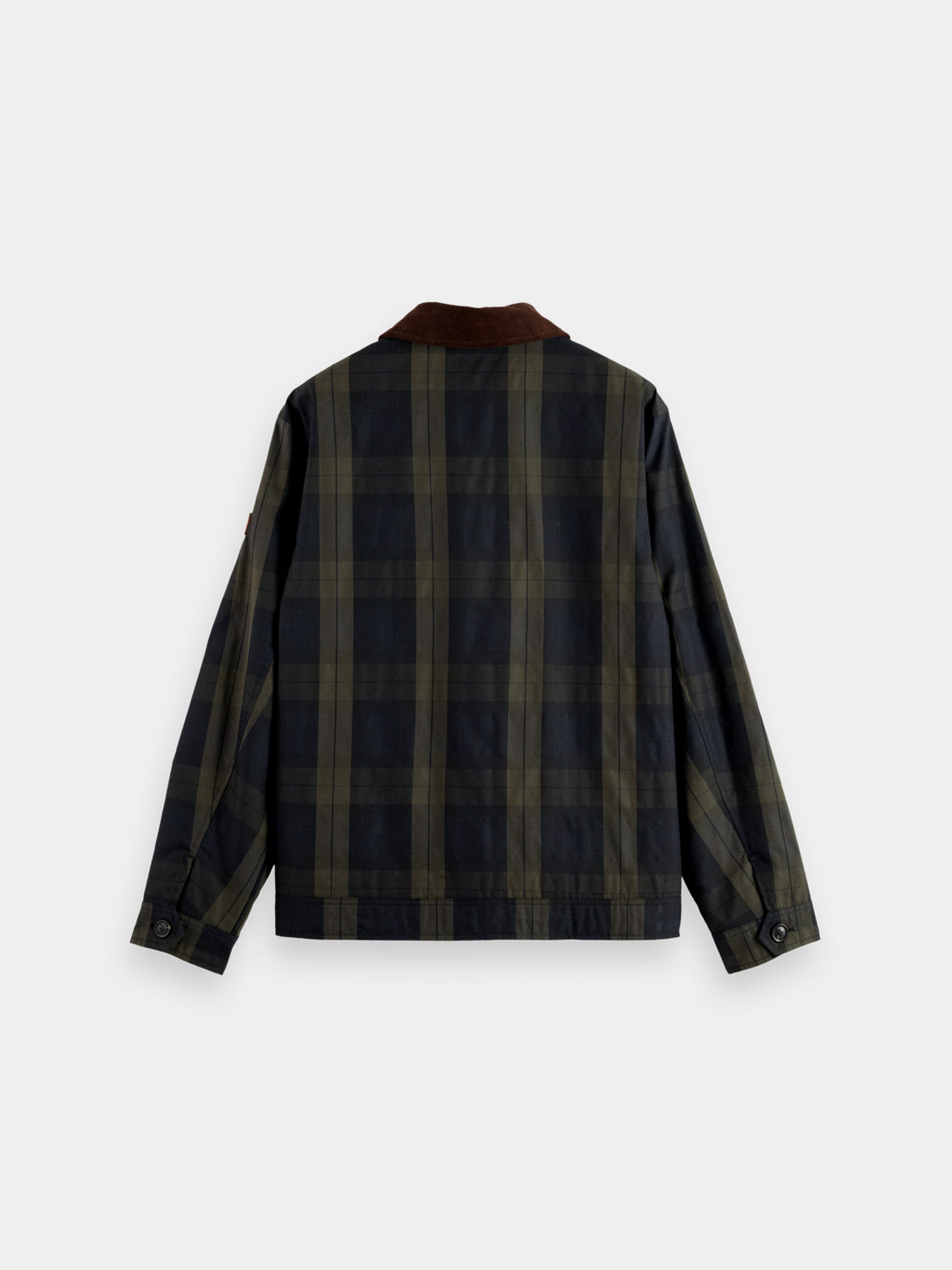 Wax cotton jacket - Blackwatch Checkzx