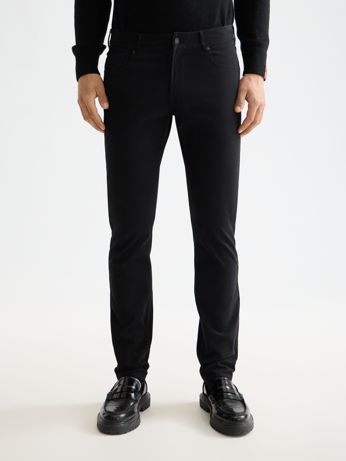 Ralston slim fit 5-pocket pants - Anthracite
