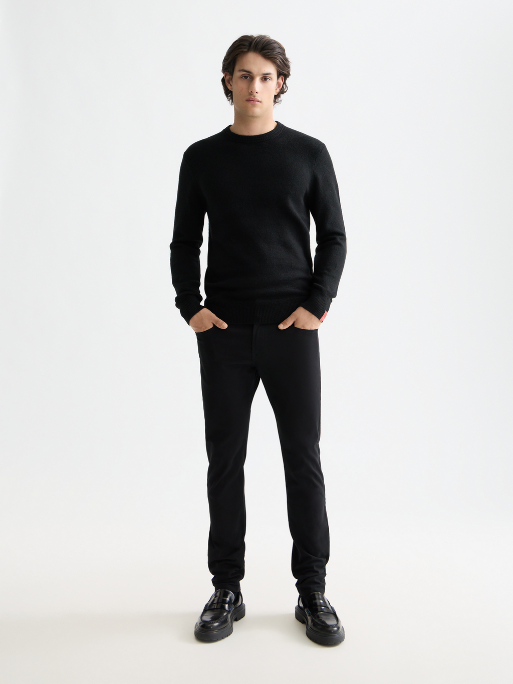 Ralston slim fit 5-pocket pants - Anthracite