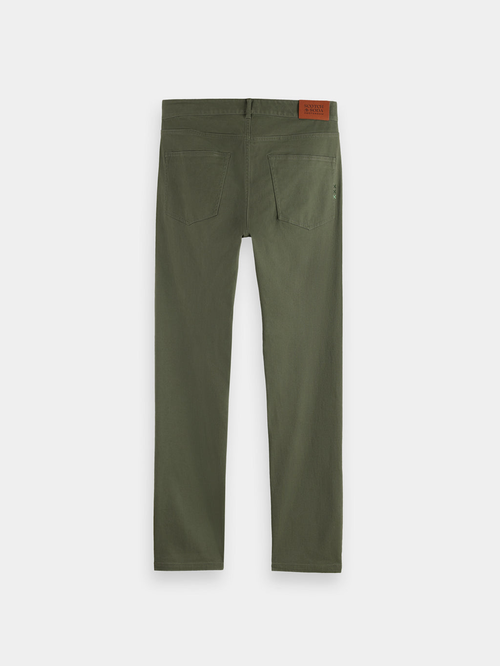 Ralston slim fit 5-pocket pants - Thyme