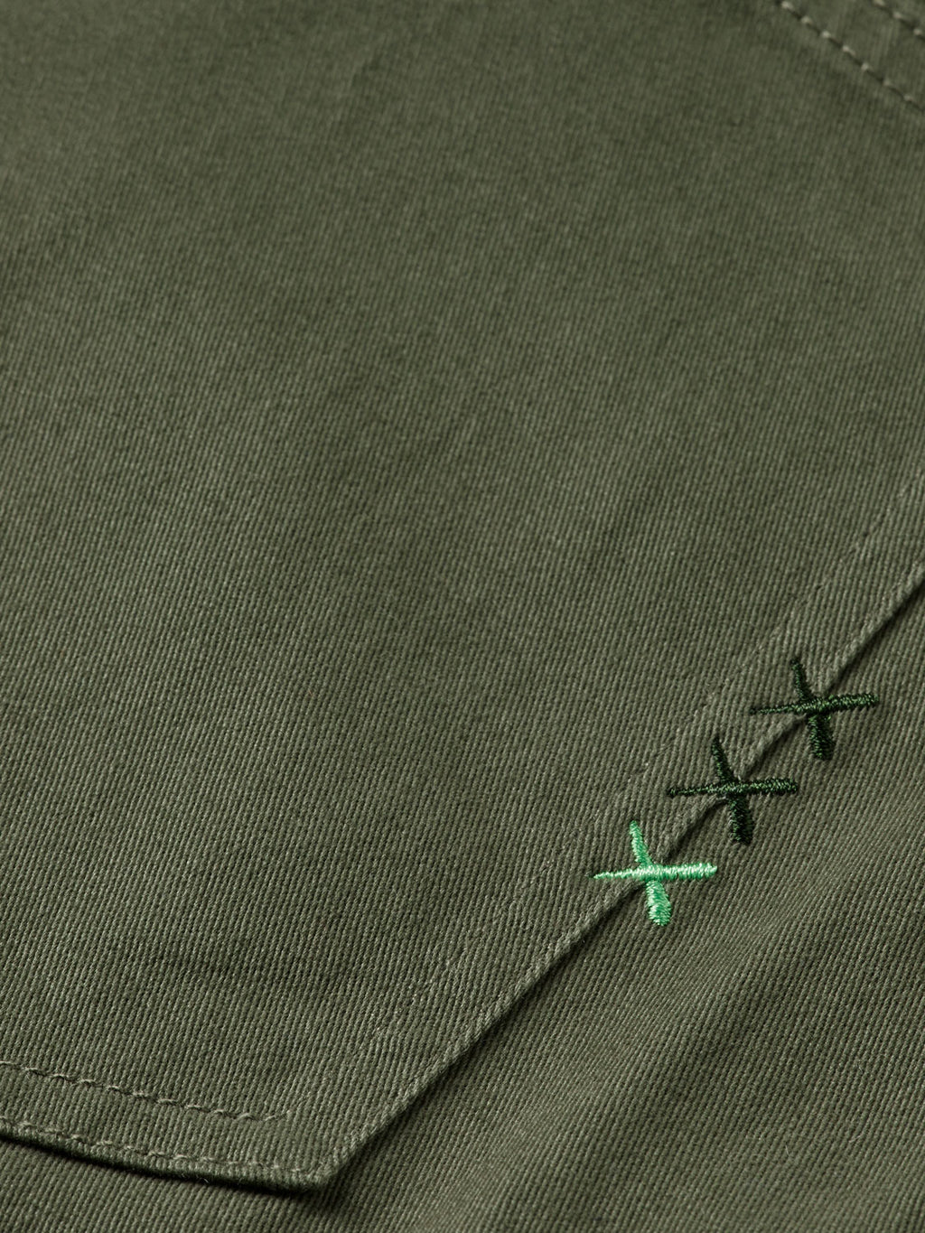 Ralston slim fit 5-pocket pants - Thyme