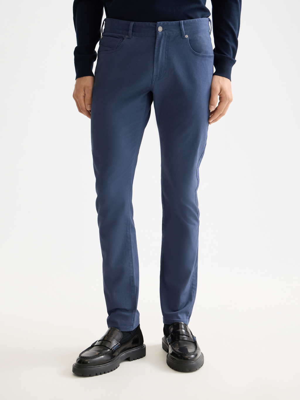 Ralston slim fit 5-pocket pants - Insignia Blue