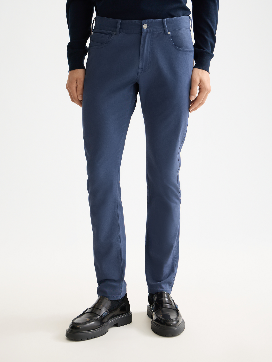 Ralston slim fit 5-pocket pants - Insignia Blue