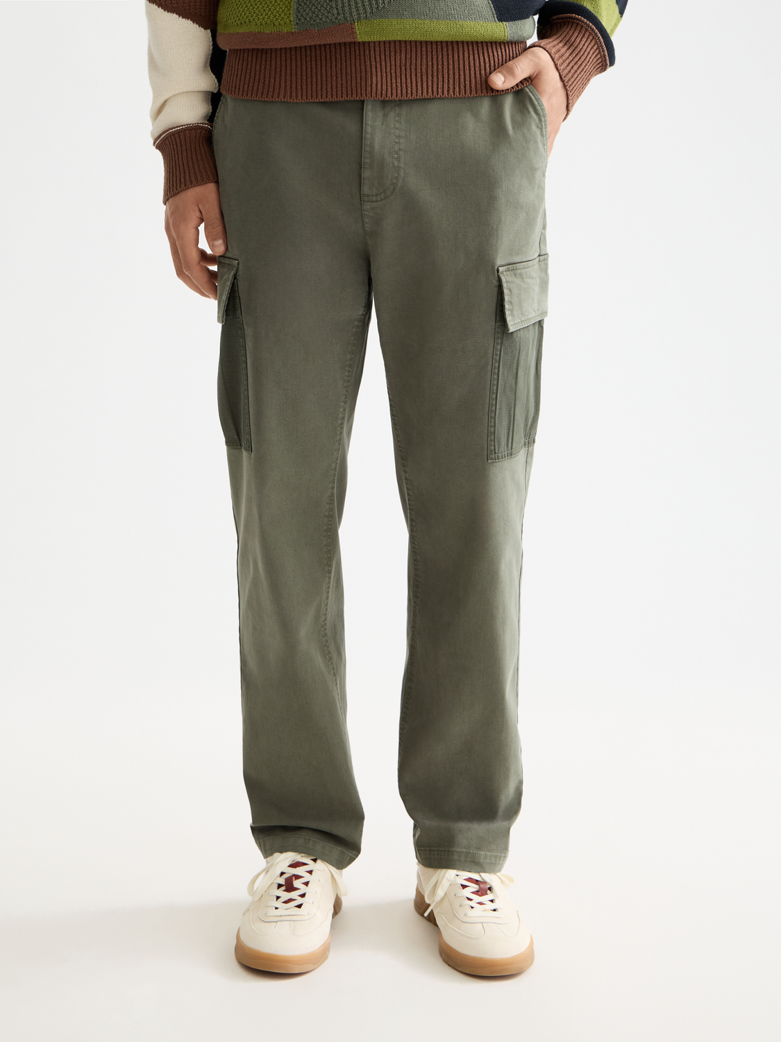Harper cargo pants - Thyme