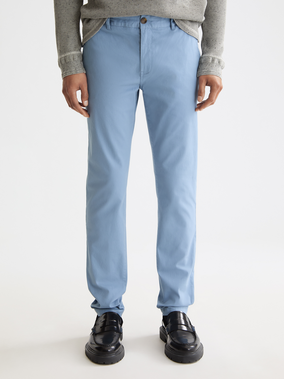 Mott slim fit chinos - Faded Denim