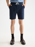 Logo badge sweatshorts - Sky Captain