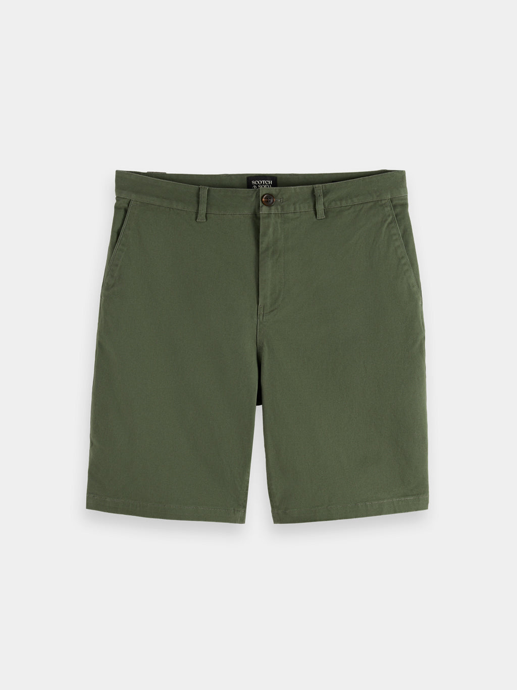 Stuart chino shorts - Thyme