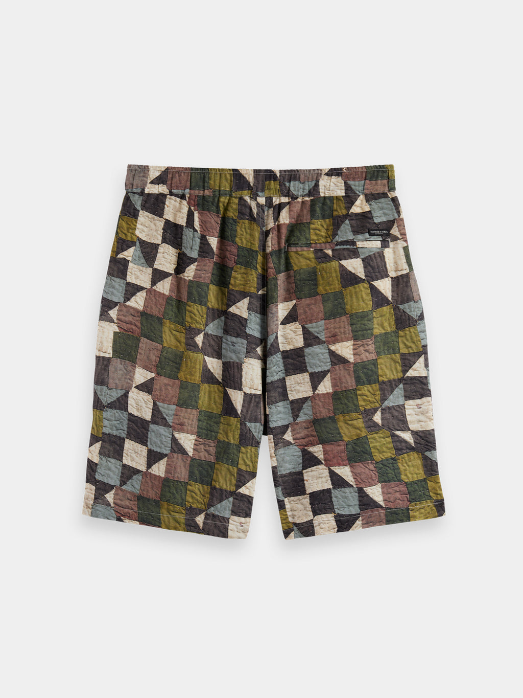 Fave printed shorts - Zigzag Patchwork Multi