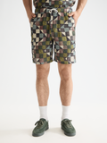 Fave printed shorts - Zigzag Patchwork Multi