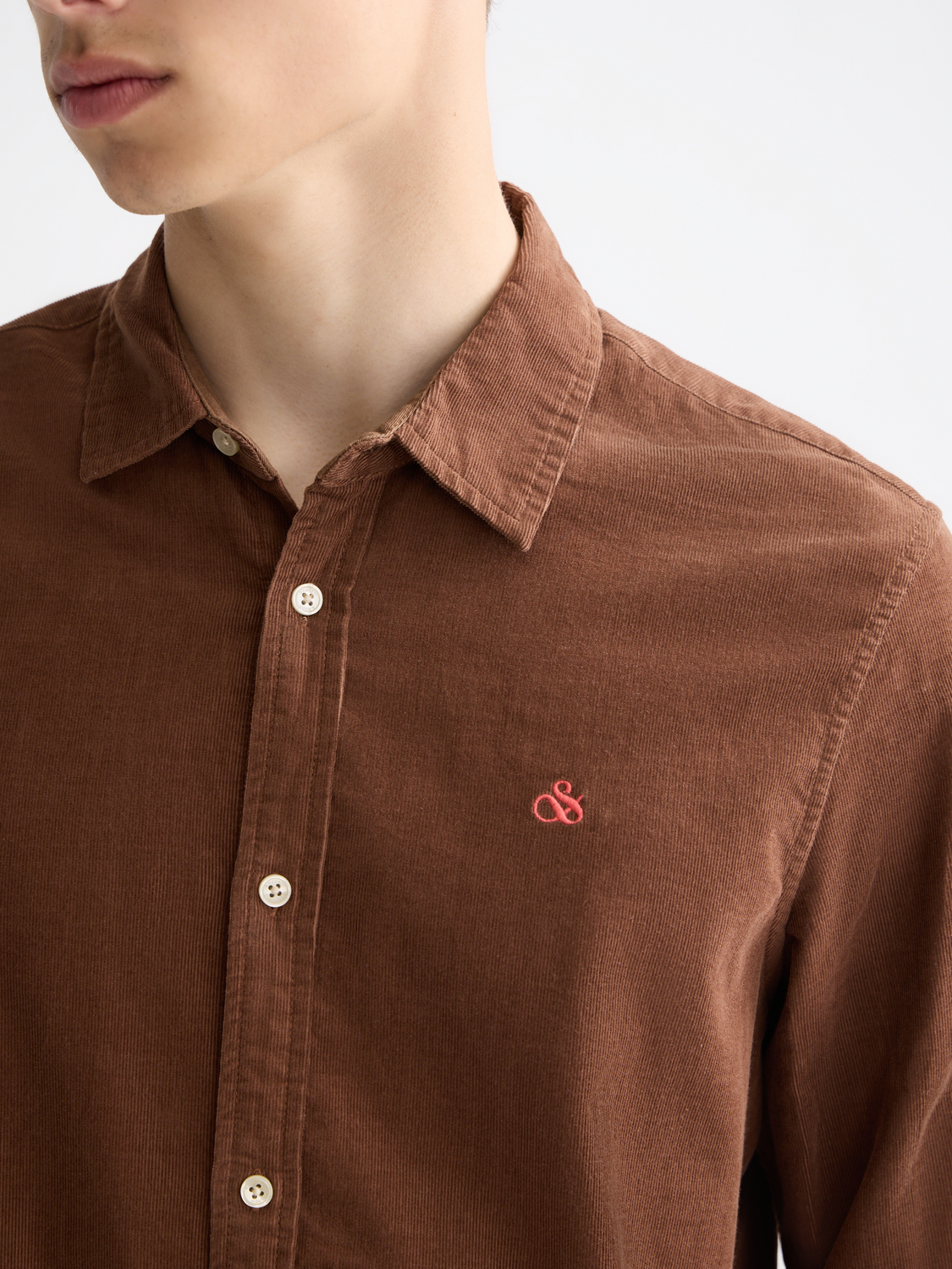 Corduroy shirt - Soft Silt