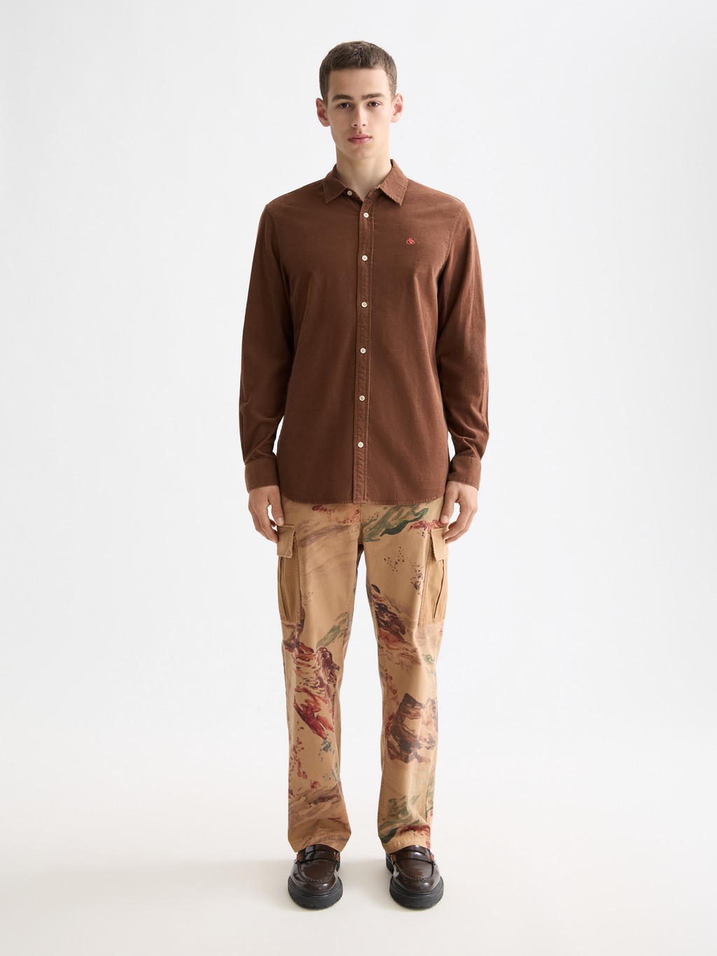 Corduroy shirt - Soft Silt