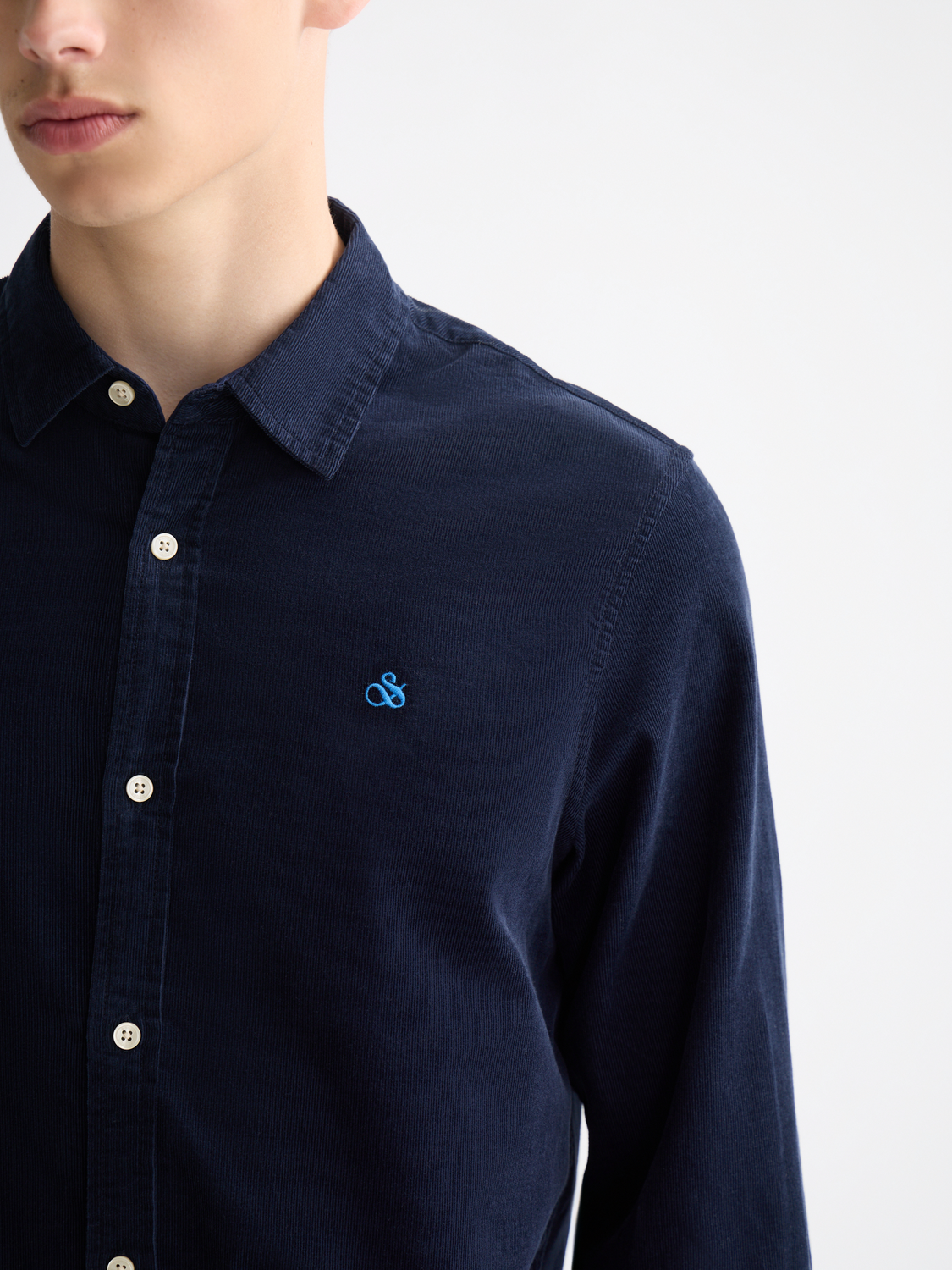 Corduroy shirt - Sky Captain