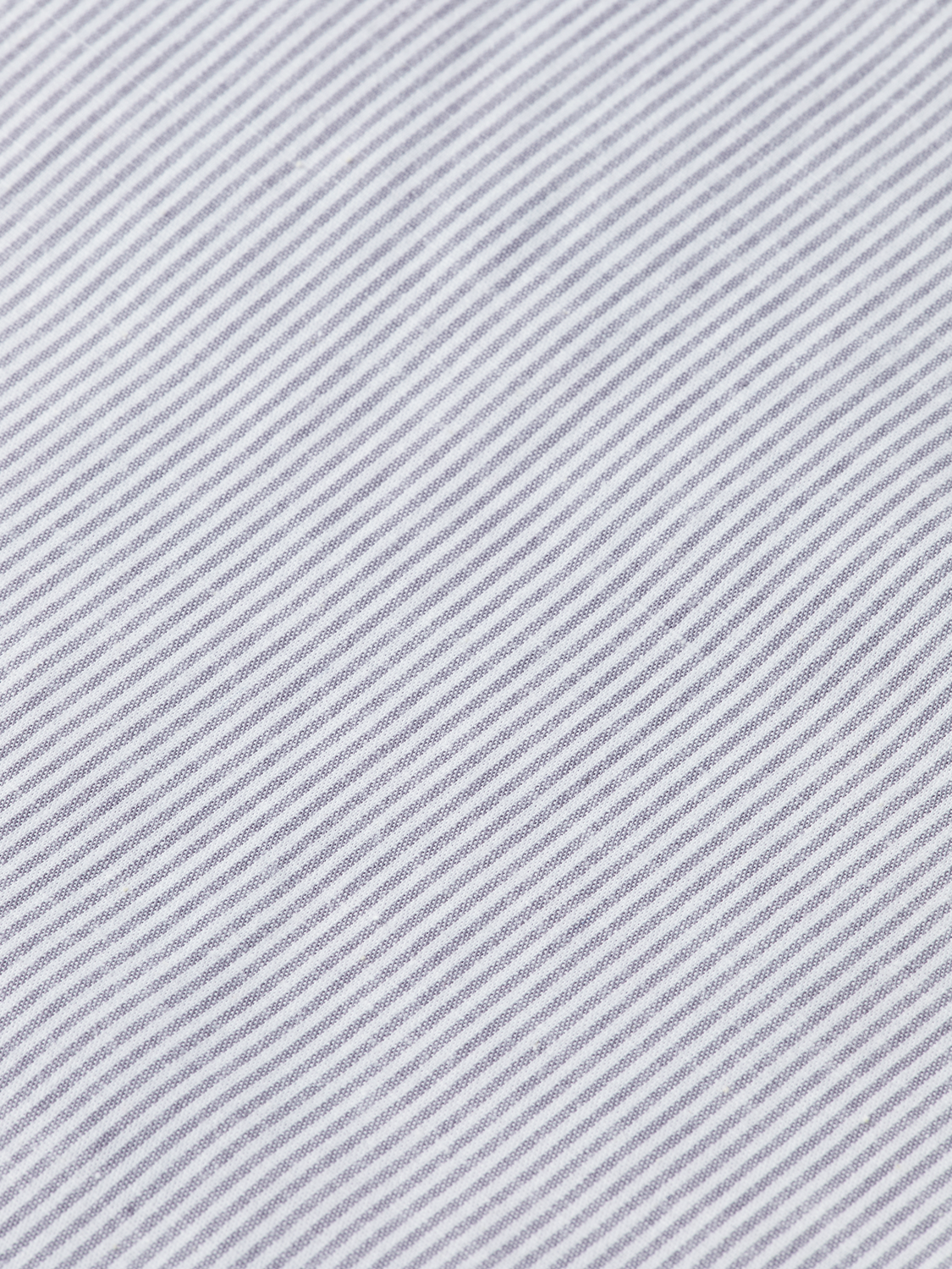 Poplin shirt - Gull / White Stripes