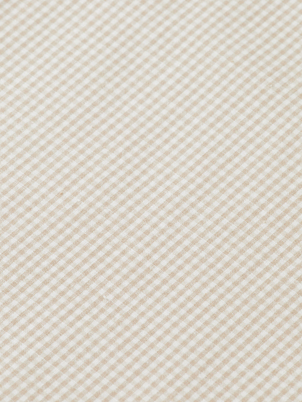 Check poplin shirt - Plaza Taupe Micro Check
