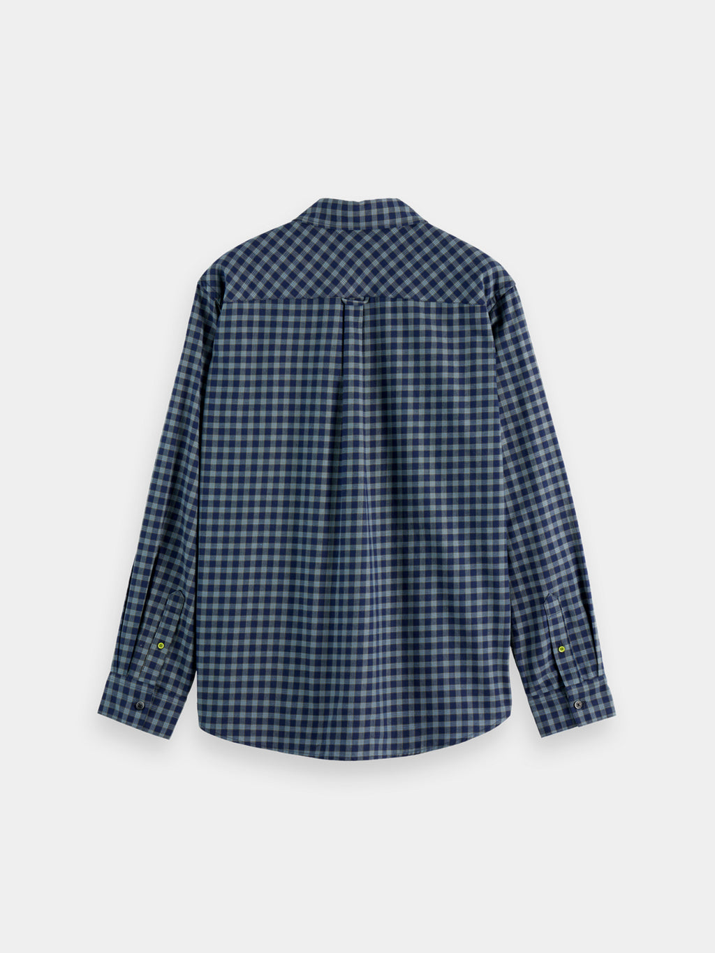 Lightweight flannel shirt - Sky Captain Check