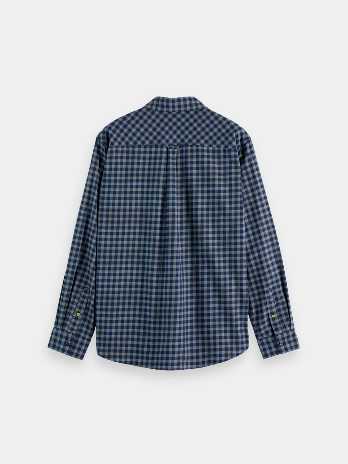 Lightweight flannel shirt - Sky Captain Check