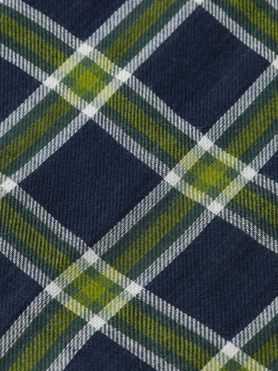 Double face check shirt - Sky Captain Check