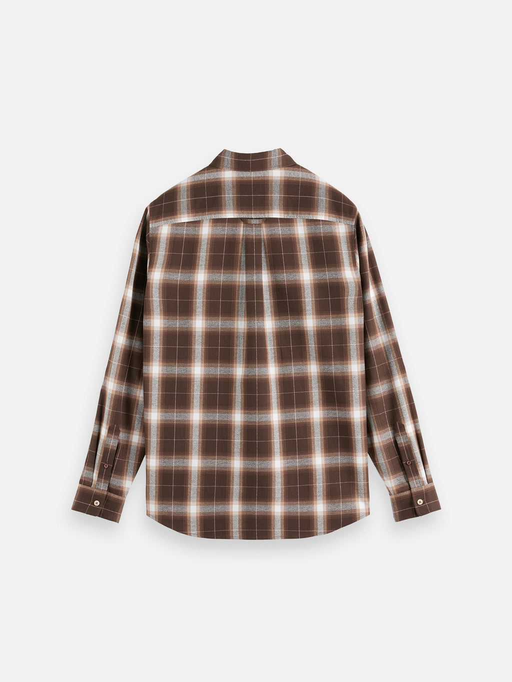 Lightweight flannel shirt - Soft Silt Check