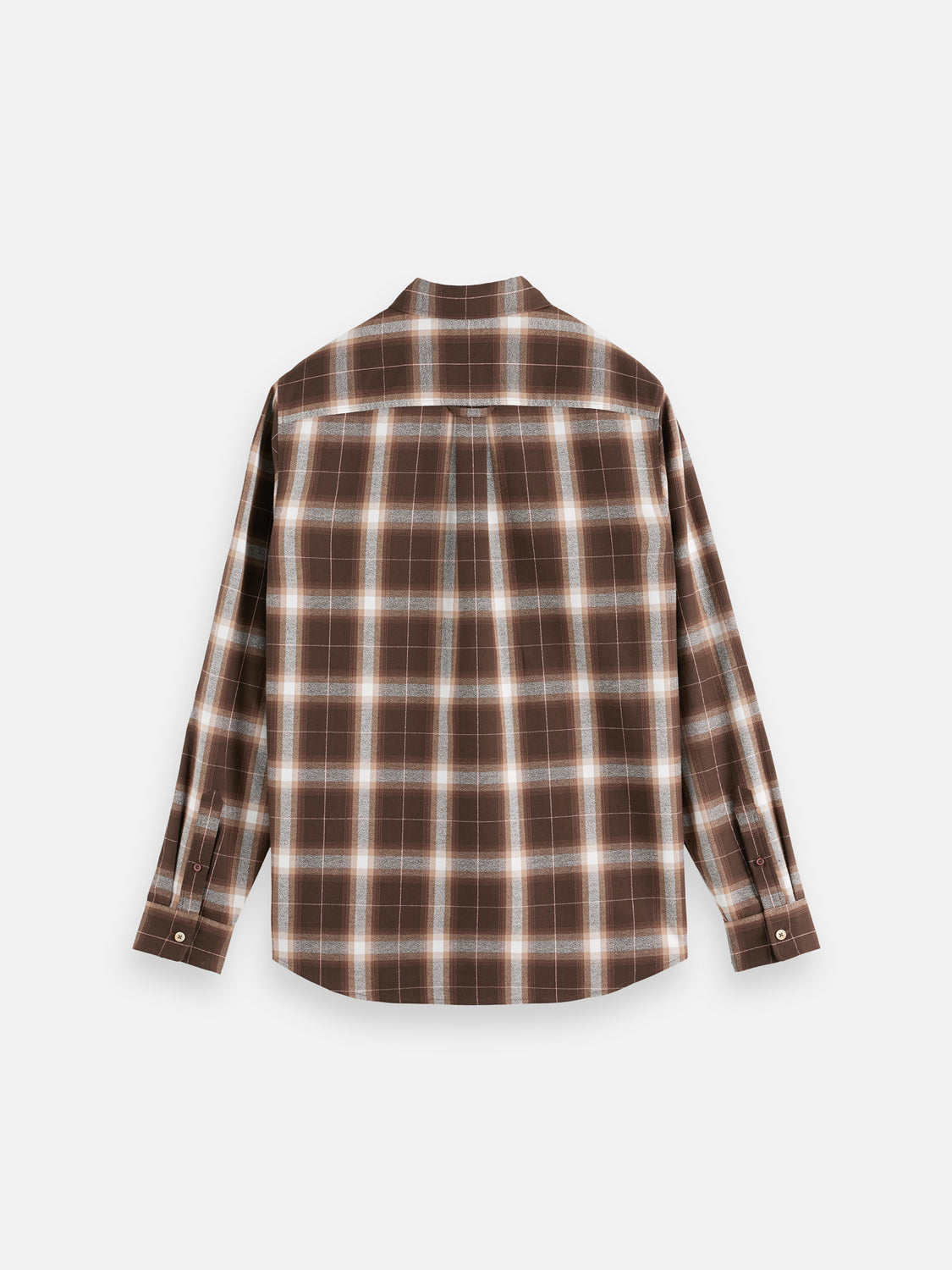 Lightweight flannel shirt - Soft Silt Check